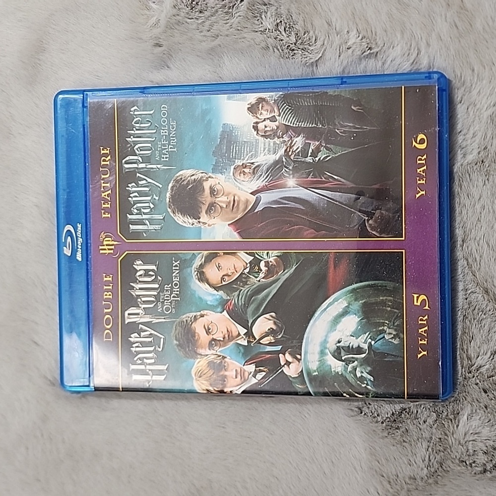 Harry Potter Double Feature Order of the‎ Phoenix Half Blood Prince